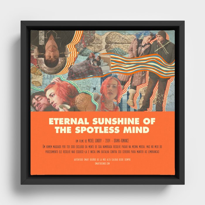 Eternal Sunshine Of the Spotless Mind - Michel Gondry Framed Canvas