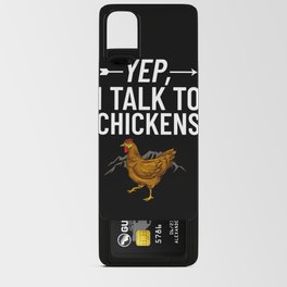 Chicken Farmer Gardening Lady Hen Android Card Case