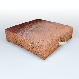 Earth Breeze Organic Wall Texture_Mauve & Ochre Rust Palette_Abstract  Outdoor Floor Cushion
