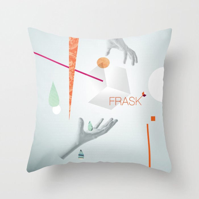 Frask - Hands Throw Pillow