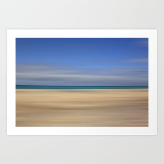 summer beach II Art Print