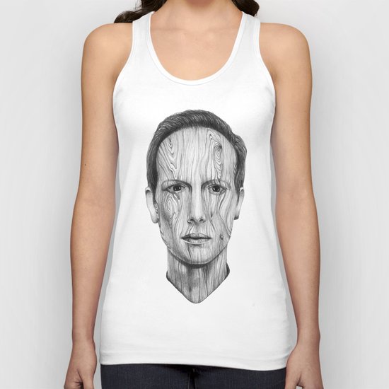 Wood Man Unisex Tank Top