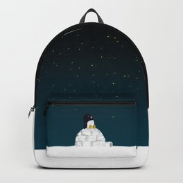 Star gazing - Penguin's dream of flying Backpack