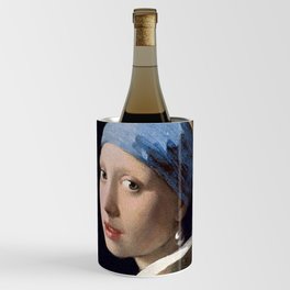 GIRL WITH A PEARL EARRING - JOHANNES VERMEER Wine Chiller