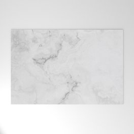 Monochromatic marble layout on solid sheet of wallpaper. Concept of home decor and interior designing Welcome Mat