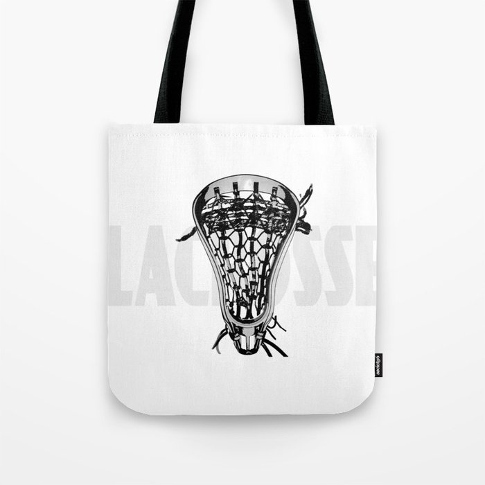 Lacrosse Negative Tote Bag