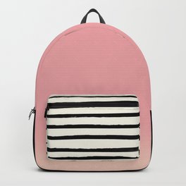 Blush x Stripes Backpack