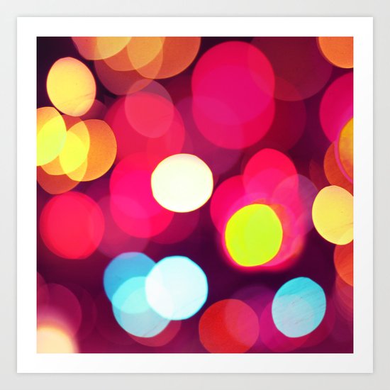 Pink Light Art Print