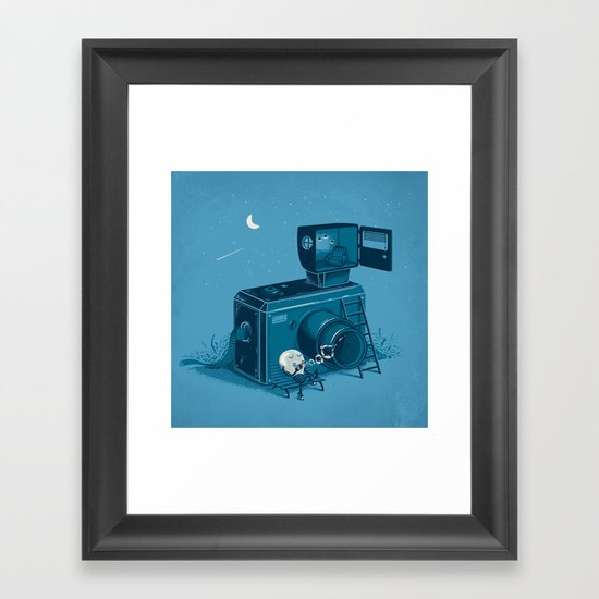 Quitting Time Framed Art Print
