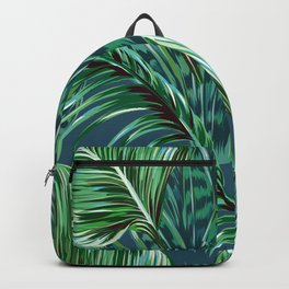 Blue and Green Backpack