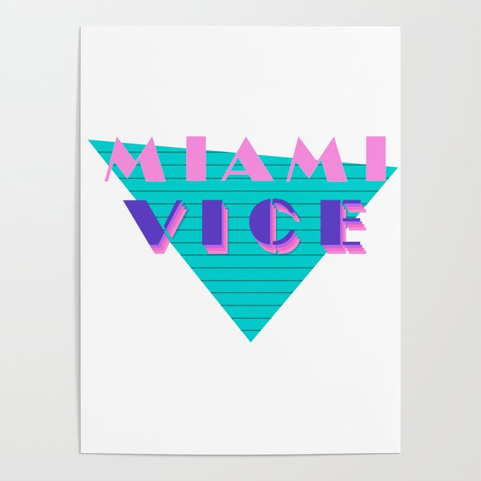 Miami Vice Colors Stickers for Sale