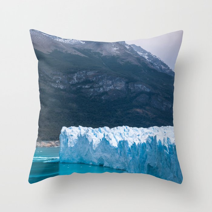 Argentina Photography - Perito Moreno National Park Close To Chile Throw Pillow