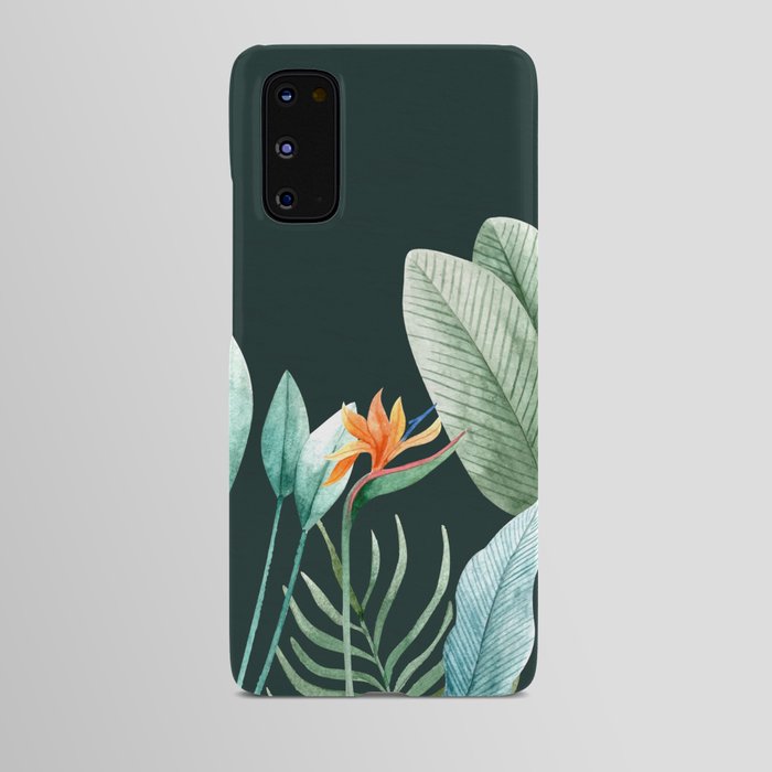 Tropical Leaves Texture Android Case