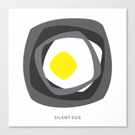 Silent Egg Canvas Print
