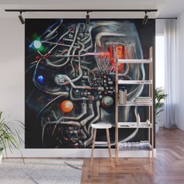 Positronic Brain Wall Mural