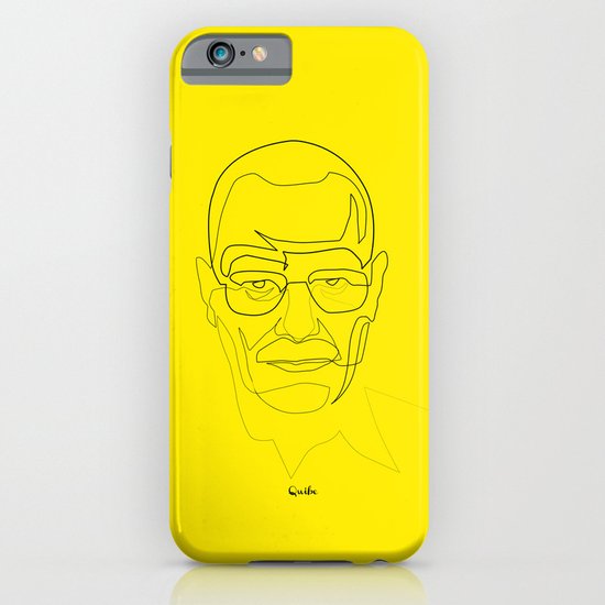One Line Breaking Bad: Heisenberg iPhone & iPod Case