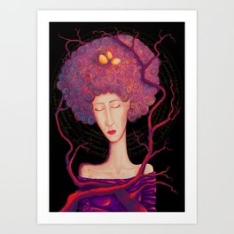 St Melancholy Art Print