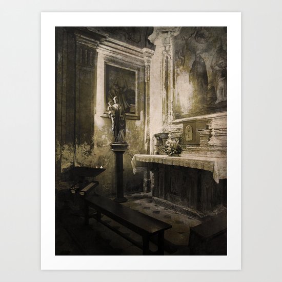 the votive Art Print