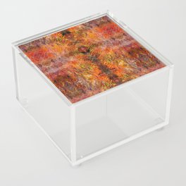 Abstract acrylic sunburst v1 Acrylic Box