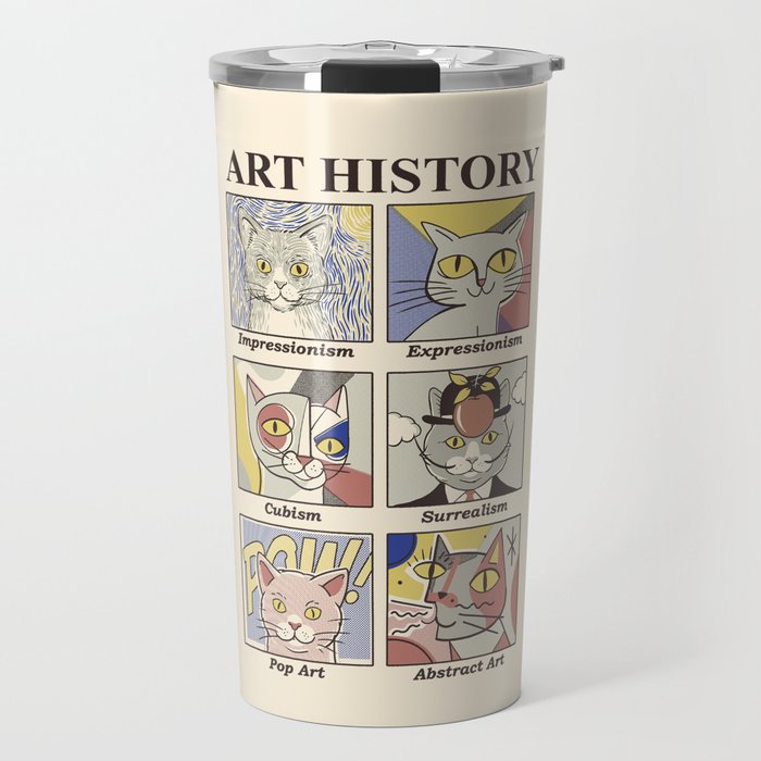 Art History Travel Mug