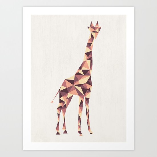 Giraffe Art Print
