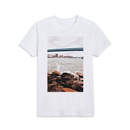 Splash By the Bridge Kids T Shirt