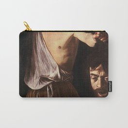 DAVID WITH THE HEAD OF GOLIATH - CARAVAGGIO  Carry-All Pouch