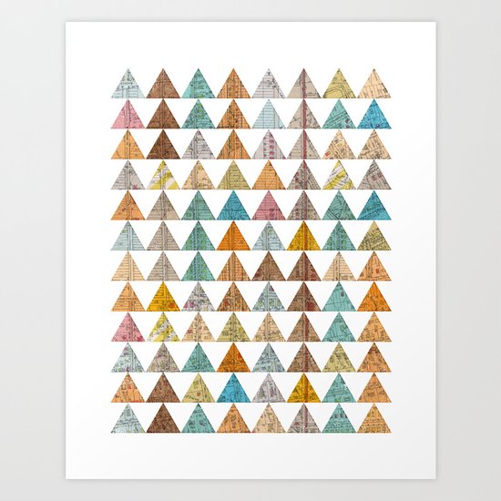 STACKED Art Print