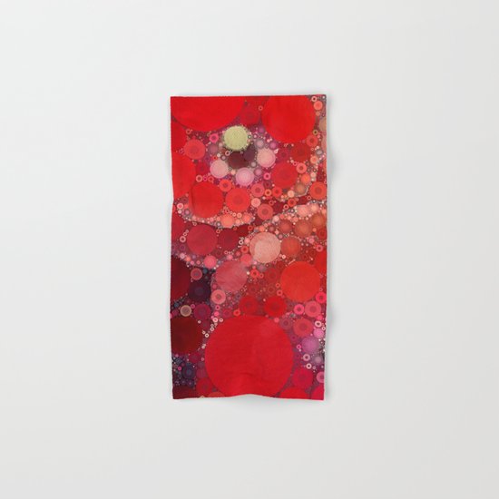 Red Poppies Hand & Bath Towel