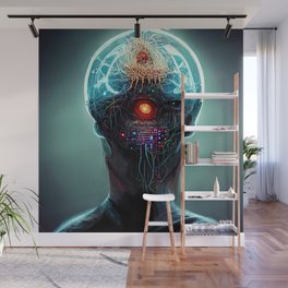 Cybernetic God Wall Mural