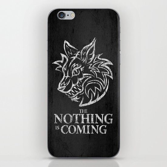 The Nothing is Coming iPhone Skin