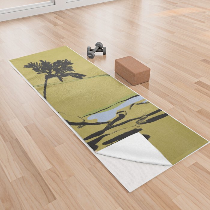 Landscape sketch art 11 Yoga Towel