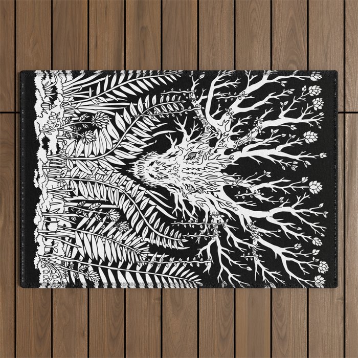 Forest Dragon Outdoor Rug
