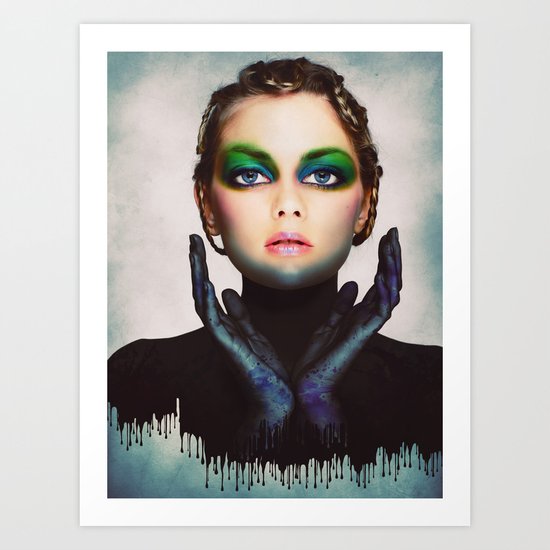 The Girl 6 Art Print