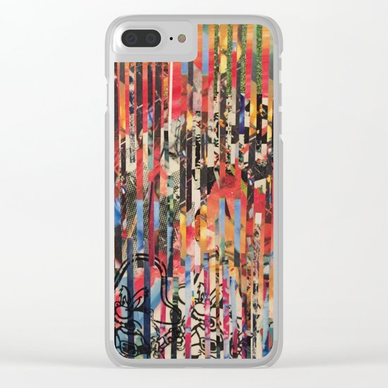 STRIPES 27 Clear iPhone Case
