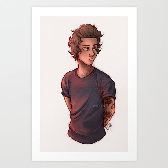 Hazza Art Print