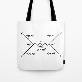 Feynman Diagram Tote Bag