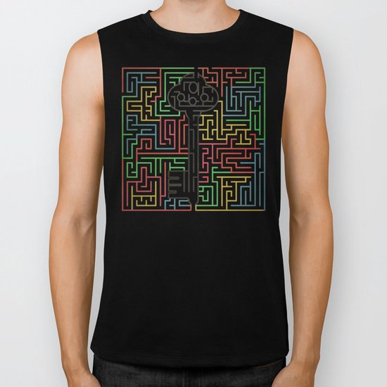 maze Biker Tank