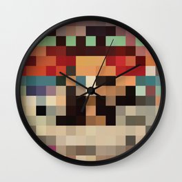 Pixel Paak Wall Clock