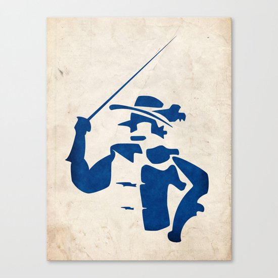 Cyrano de Bergerac - Digital Work Canvas Print