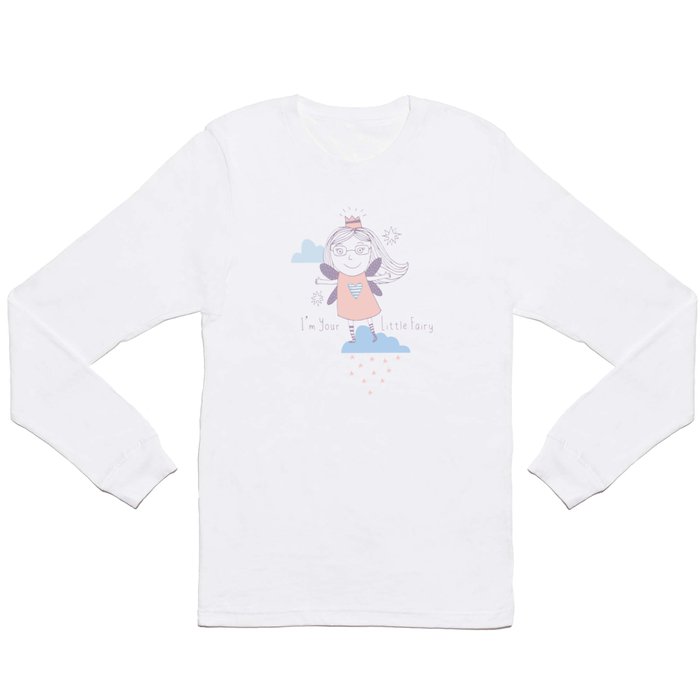 Cute Little Fairy Long Sleeve T Shirt