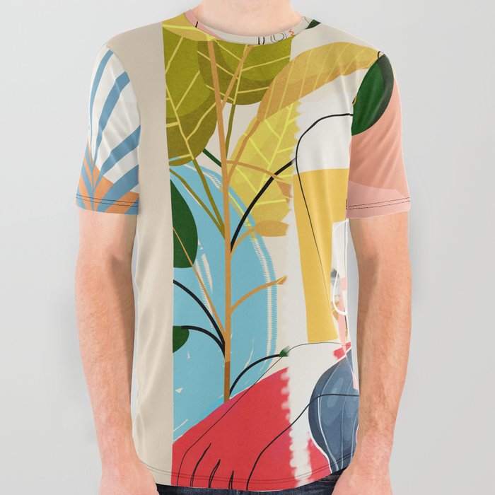 Nature Moment 5 All Over Graphic Tee
