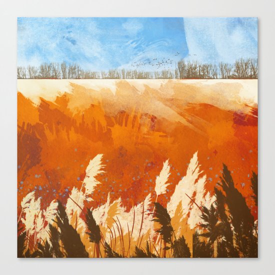 Golden Afternoon Canvas Print