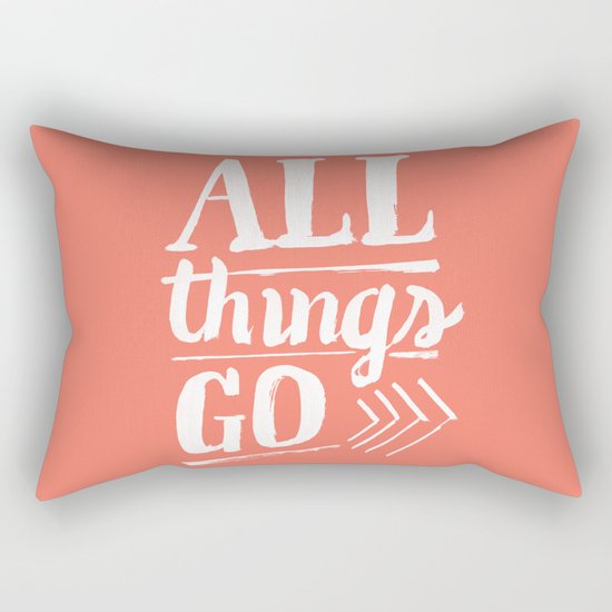 All things go Rectangular Pillow