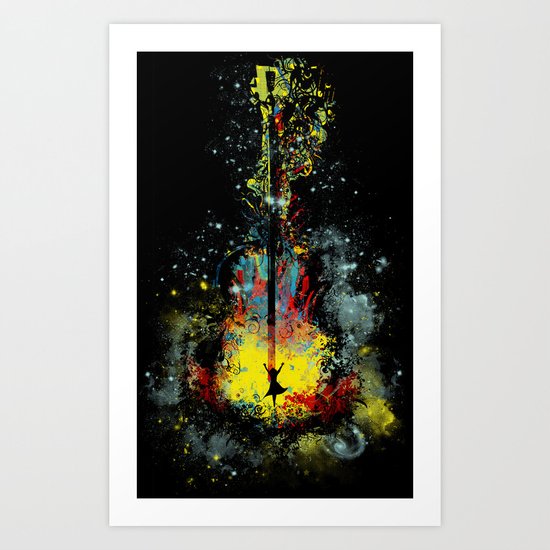 midnight symphony Art Print