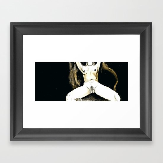 Lust Framed Art Print