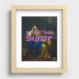 Softer than Shadow Recessed Framed Print