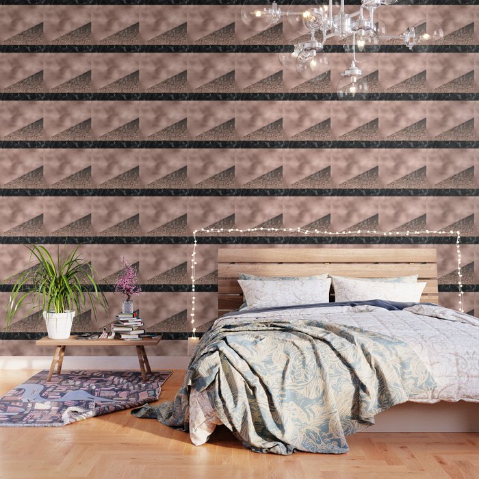 Rose Gold Fancy Marble Mix Wallpaper By Peggieprints Society6 Rose Gold Fancy Marble Mix Wallpaper By