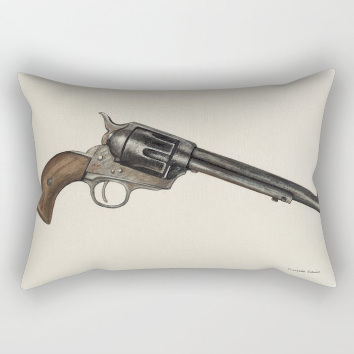 Revolver Rectangular Pillow