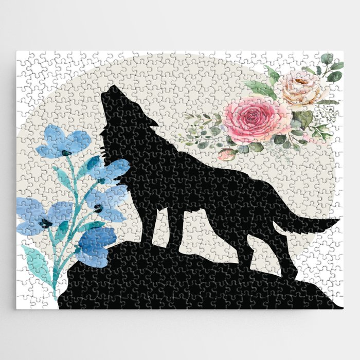 Simple Wolf Jigsaw Puzzle